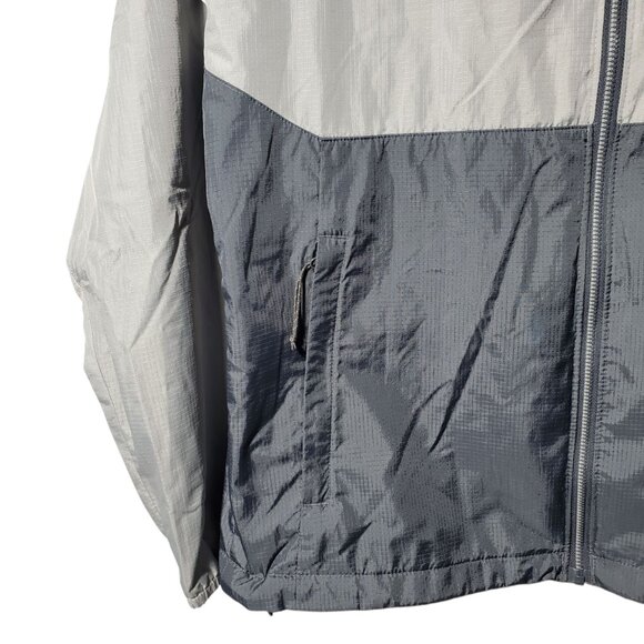Columbia Spire Heights Rain Jacket Men's M Colorblock Ripstop Nylon Hiking Wind - Picture 3 of 8